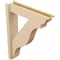 Ekena Millwork 6-in W x 26-in D x 32-in H Funston Trad Rough Cedar Woodgrain TimberThane Outlooker, Primed Tan OUTUR060X26X32FST04RCPR - alternate 2